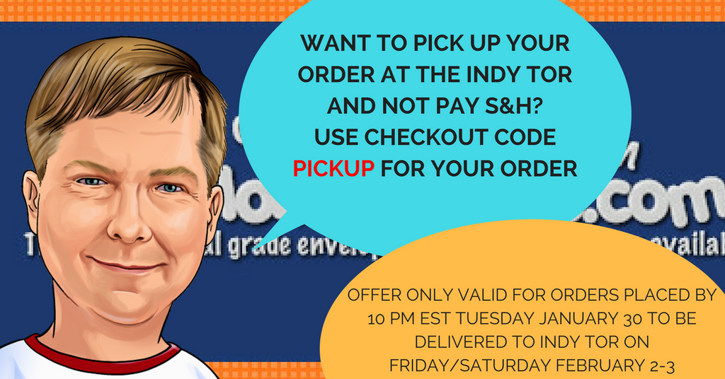 Free Pick Up @ Indy TOR
