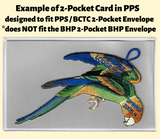 Blank Cards For 2-Pocket Wide Pack of 25