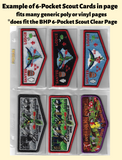 Blank Cards For 6-Pocket Scout Pack of 25