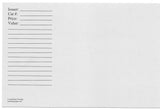 Jumbo 2-Pocket Polypropylene Archival Envelope (card included) - Best hobby pages