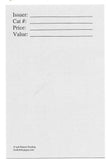 4-Pocket Polypropylene Archival Envelope (short side card included) - Best hobby pages